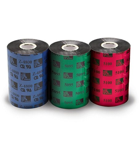 Zebra páska 4800 resin. šířka 80mm. délka 450m 04800BK08045