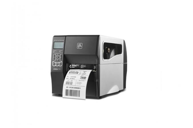 Zebra Printer ZT231; 4", 203 dpi, Thermal Transfer, Cutter with Catch Tray, EU/UK Cords, USB, Serial, E ZT23142-T2E000FZ