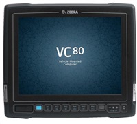 Zebra VC80 vozíkový terminál 10" STD IN RES., APQ 8056 CPU, 4GB/32GB MMC (PSLC), ANDROID N GMS, USB, VC80X-10SSRAAABA-I