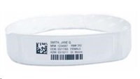 Zebra Wristband, PolyPro/PET, 3 x 11in (76x279mm); DT, Z-Band Fusion, Adhesive Closure, Adult w/ Lab FID-ADULT-L3-1-200T