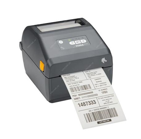 Zebra ZD421c, cartridge, 8 dots/mm (203 dpi), RTC, EPLII, ZPLII, USB, USB Host, BT (BLE), Ethernet, gre ZD4A042-C0EE00EZ