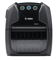 Zebra ZQ220 Plus, 8 dots/mm (203 dpi), CPCL, USB, BT, NFC, black ZQ22-B16B1KE-00