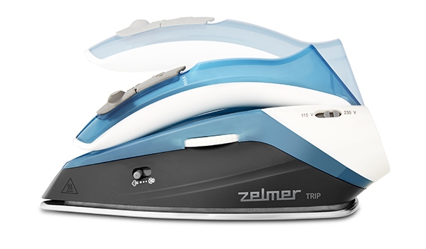 ZELMER Zelmer Žehlička, 1100 W, nerez. plocha, 15 g/min. ZIR0500 Trip