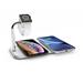ZENS Aluminium Dual Wireless Charger + Watch 10W - White ZEDC05W