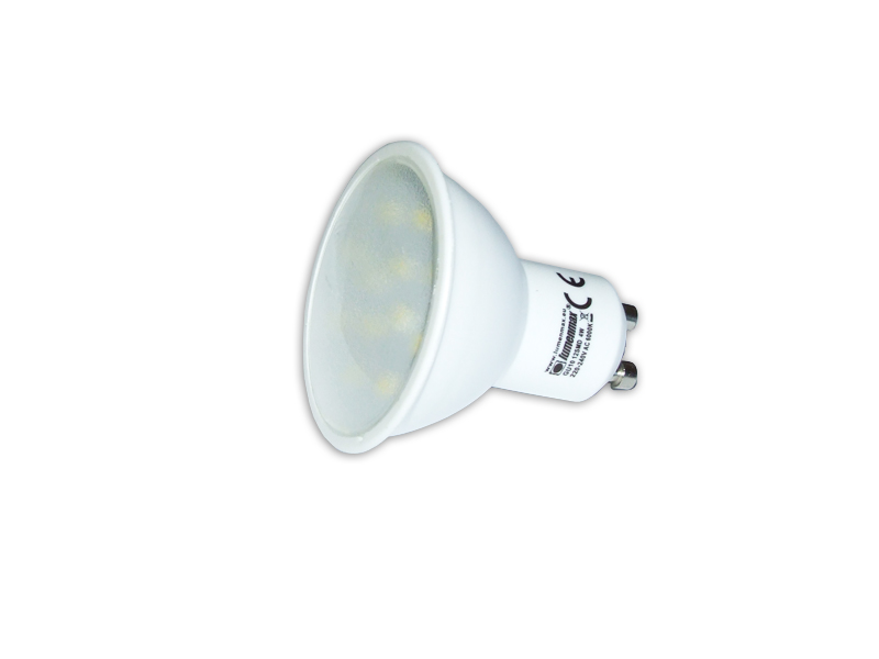 Žiarovka Lumenmax LED GU10, 230V, 4W, 320lm, teplá bílá