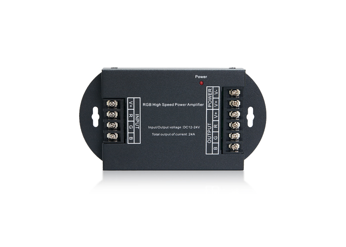 Zosilovač pre RGB LED pásy 12V,24V - 3x8A LED ZOSILRGB1224-3X8