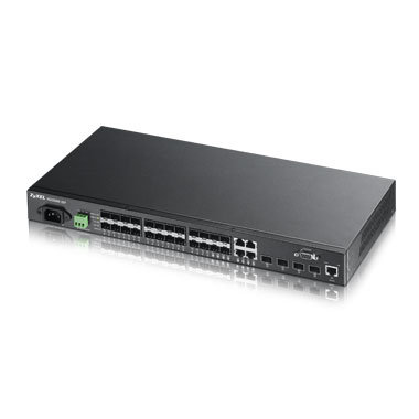 ZyXEL 24xSFP 2x10G SFP+ L2+ switch XGS3600-26F XGS3600-26F-EU01V1F