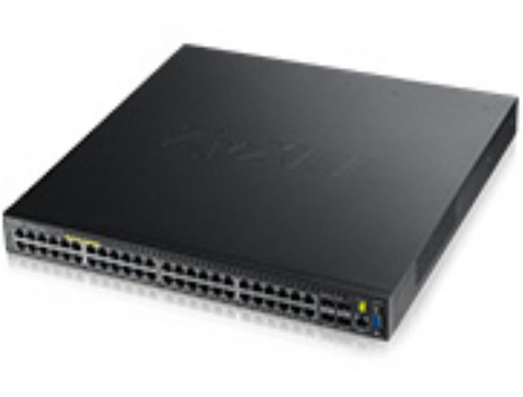 ZyXEL 48xGbit 4xSFP L2/L3 PoE switch GS3700-48HP GS3700-48HP-ZZ0101F