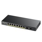 ZYXEL 8xGb+2xSFP fanless POE switch GS1900-10HP v2 GS1900-10HP-EU0102F