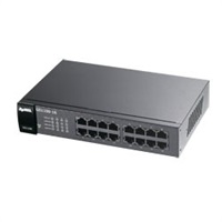 Zyxel GS1100-16 v3 16portový gigabitový ethernetový prepínač, bez ventilátora GS1100-16-EU0104F