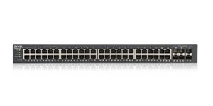 Zyxel GS1920-48v2 50-portový gigabitový WebManaged Switch, 44x gigabitový RJ45, 4x gigabitový RJ45/S GS1920-48V2-EU0101F