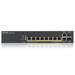 Zyxel GS1920-8HPv2, 10 Port Smart Managed Switch 8x Gigabit Copper and 2x Gigabit dual pers., hybir GS1920-8HPV2-EU0101F
