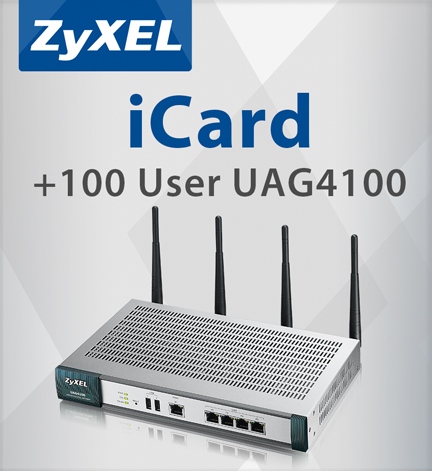 ZyXEL UAG4100 e-license from 200 to 300 clients LIC-SX-ZZ0002F