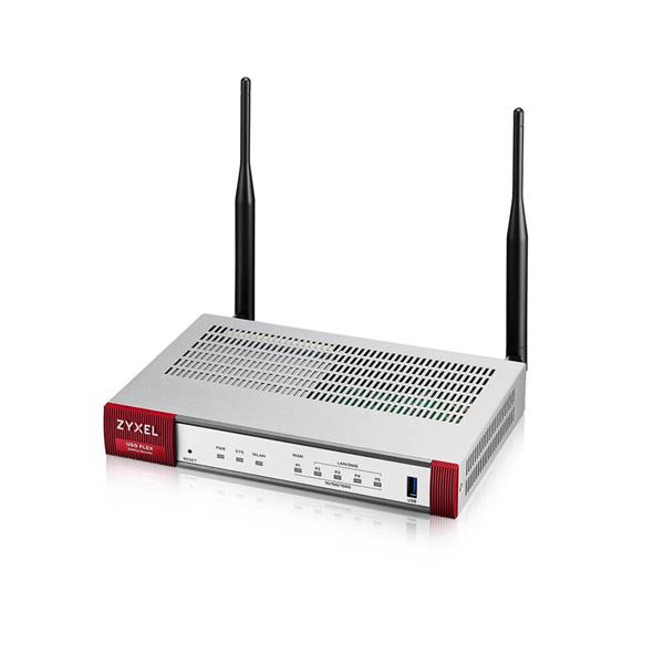 Zyxel USG FLEX Series, 10/100/1000, 1*WAN, 4*LAN/DMZ ports, WiFi 6 AX1800, 1*USB with 1 yr UTM bund USGFLEX100AX-EU0102F
