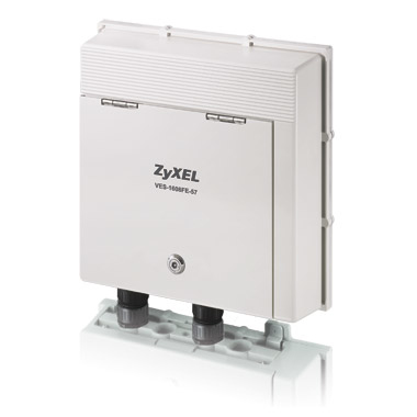 Zyxel VES-1608FE-57A VDSL2 DSLAM 8-port VDSL2 environmental harden Switch (ISDN) Profile 30a (AnnexB) 91-004-975002B
