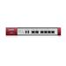 ZyXEL ZyWALL USG 60, Security UTM solution: Firewall, VPN: 20x IPSec/ 12x SSL (2 default ), 6x 1Gbps (4x L USG60-EU0102F