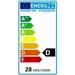 Xavax halogénová žiarovka, 230 V, 28 W (=37 W), E27, kvapka, teplá biela, 1 ks v škatuľke