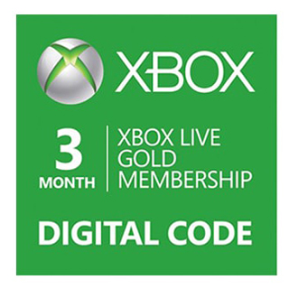 XBOX LIVE Gold karta 3 mesiace - elektronický kluč S2T-00006