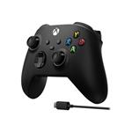 XBOX ONE GAMEPAD KABEL Carbon, XSX - XBOX ONE GAMEPAD + KABEL PRO WINDOWS black carbon 1V8-00002