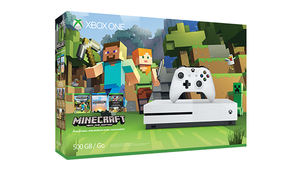XBOX ONE S 500 GB + 1 x hra (Minecraft Favorites) ZQ9-00047
