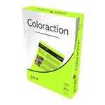 Xerografický papier Coloraction, Rio, A4, 80 g/m2, reflexný zelený, 500 listov, vhodný pre atrament PX408CHZD5