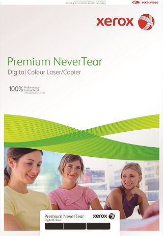 XEROX biela matná polyesterová fólia NeverTear obojstranná laser A3/368g (100 ks) 3R98055