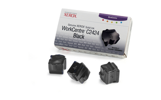 Xerox originál ink 108R00663, black, 3400str., Xerox WorkCentre C2424 Malibu, 3ks
