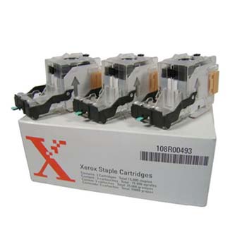 Xerox originál staple cartridge 108R00493, 3x5000str., Xerox WC Pro245,255,232, 238, WC5845,5855,57