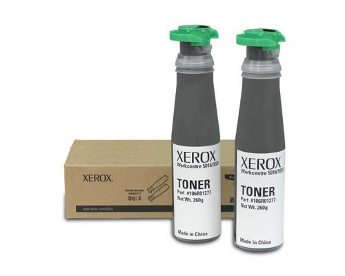 Xerox originál toner 106R01277, black, 2x6300str., Xerox WorkCenter 5016, 5020, 2ks