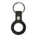 Xqisit puzdro NP Faux Leather Keyring pre AirTag - Black 50688