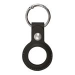 Xqisit puzdro NP Faux Leather Keyring pre AirTag - Black 50688