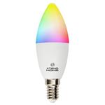 Xtend Home smart LED žárovka, E14, RGB+W, 4.8W, 450lm, barevná, stmívatelná, WiFi, Tuya XTH-LED-E1448T