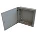 XtendLan 19" rozvaděč do zdi 2U+4U, šířka 530mm, hloubka 130mm, perforované dveře, černý WEW-531355U4-BK
