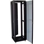 XtendLan 42U/600x600 stojanový, černý, bez dveří a bočnic ECO-42U-66-BLACK-NO ALL DOORS