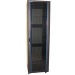 XtendLan 47U/600x1000 stojanový, černý, skleněné dveře, perforovaná záda TELCO-47U-610-BLACK