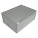 XtendLan 4U/600x450,na zeď, jednodílný, plné dveře, šedý 4U-64G-GREY P