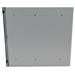 XtendLan 7U/520x400, na zeď, jednodílný, skleněné dveře, šedý WE-7U-54-GREY