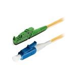 XtendLan FO patch E2000/APC-LC 2m 9/125 simplex, LS0H, ZWP G.652d FOP-E2LC-S-2-9