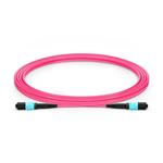 XtendLan FO patch MPO(f)-MPO(f), 3m, OM4, 12/12, kabel kulatý 3mm, přímý (Type A) FOP-MPOfMPOf-3-OM4-PA