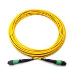 XtendLan FO patch MPO(f)-MPO(f), 3m, OS1, 12/12, kabel kulatý 3mm, přímý (Type A) FOP-MPOfMPOf-3-OS1-PA