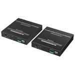 XtendLan HDMI přenos po optice, jedno vlákno, do 40km, SC konektor, 4k, s IR přenosem ovládání, pár EHDMIF11CIR4k-TR