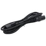 XtendLan Kabel síťový prodlužovací-redukce, IEC320 C14 - C13, 1,8m, černý KAB C14-C13 1,8