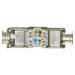 XtendLan Keystone jack RJ45, zaklapávací, CAT6A, STP, instalace bez nástrojů
