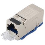 XtendLan Keystone jack RJ45, zaklapávací, CAT6A, TT STP, instalace bez nástrojů KES6AV-ADV