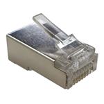 XtendLan Konektor RJ45 CAT5e, STP, EZ type, drát 50u, balení 100ks Konektor RJ45C5 STP EZ