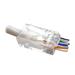 XtendLan Konektor RJ45 CAT5e, UTP, EZ type, drát, balení 100ks Konektor RJ45C5 UTP EZ