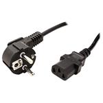 XtendLan Napájecí kabel k PC 230V 0,6m černý