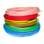 XtendLan nízkoteplotní filament PCL pro 3D pera, 6 barev, každá barva 5m 1,75mm červ/zelená/modr/žlutá/růžová/zlatá