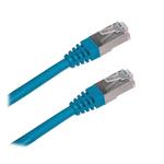 XtendLan Patch kabel Cat 6A SFTP LSFRZH 10m - modrý PK_6ASFTP100blue