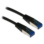 XtendLan Patch kabel Cat 6A SFTP LSFRZH 2m - černý PK_6ASFTP020black